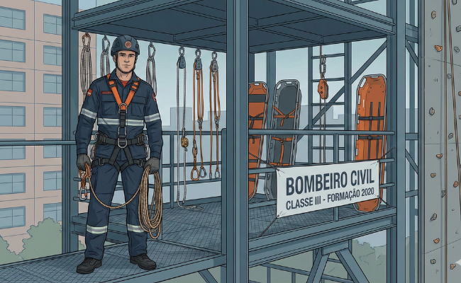 �rico Cavalheiro Bombeiro Civil Classe III