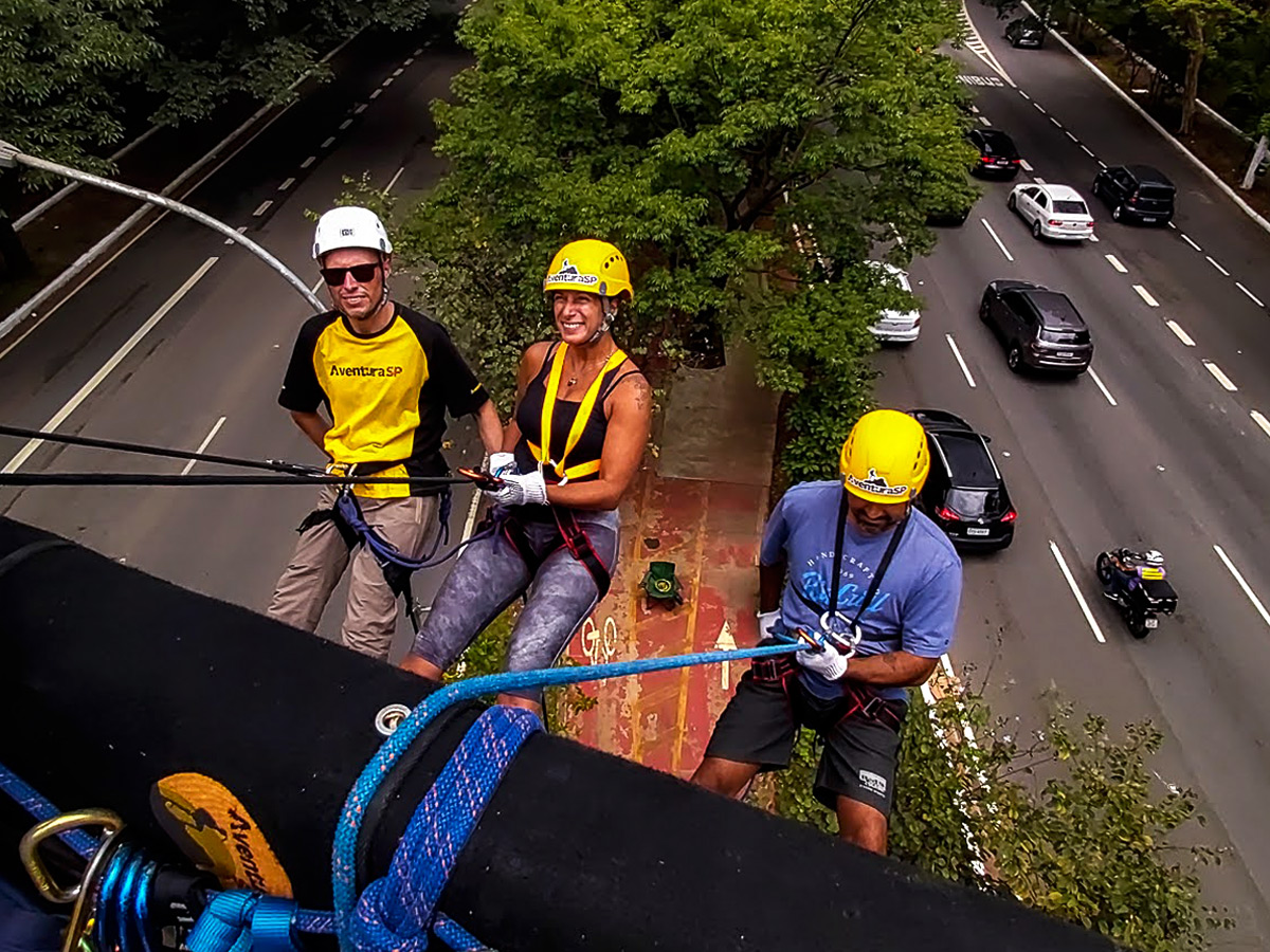 Rapel para iniciantes com ou sem instrutor acompanhando