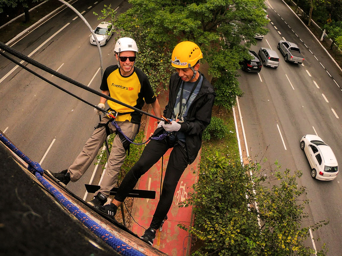 Rapel para iniciantes rapel acompanhado
